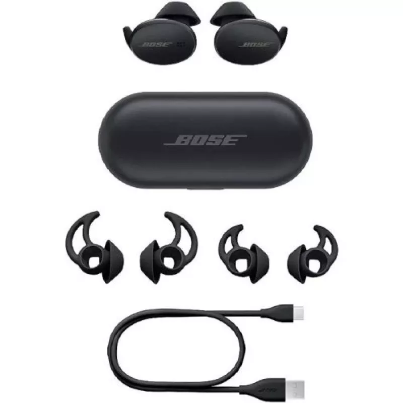Bose Sport Earbuds True Wireless Bluetooth in-ear hoofdtelefoon met microfoon - zwart
