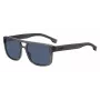 BOSS BOSS1648SKB7 zonnebril Havana bruin vierkant acetaat heren