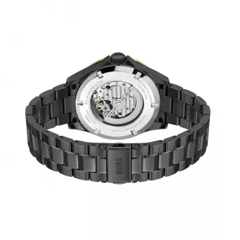 BOSS herenchronograaf 1514203 42mm edelstaal blauwe wijzerplaat