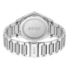 BOSS herenhorloge 1513979 Pilot Edition 43mm blauwe wijzerplaat bruin leer