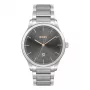 BOSS herenhorloge 1513979 Pilot Edition 43mm blauwe wijzerplaat bruin leer