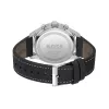 BOSS herenhorloge 1513987 44mm edelstaal blauwe wijzerplaat chronograaf