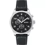 BOSS herenhorloge 1513987 44mm edelstaal blauwe wijzerplaat chronograaf