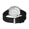 BOSS herenhorloge 1514091 44mm blauwe wijzerplaat bruin leren band chronograaf quartz
