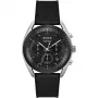 BOSS herenhorloge 1514091 44mm blauwe wijzerplaat bruin leren band chronograaf quartz