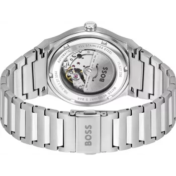 BOSS herenhorloge 1514118 41mm roestvrijstaal blauwe wijzerplaat chronograaf
