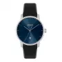 BOSS Herenhorloge 1514131 40mm Quarz Chronograaf RVS behuizing Zwarte Leren Band