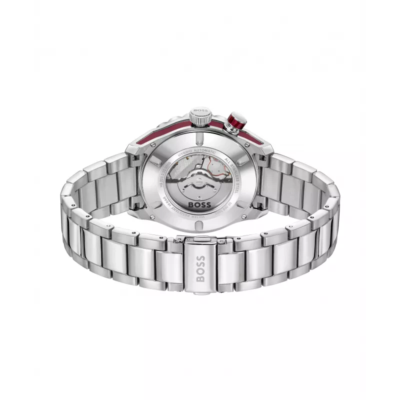 BOSS herenhorloge 1514179 42mm edelstahl blauwe wijzerplaat chronograaf