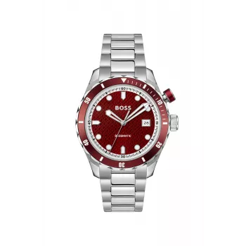 BOSS herenhorloge 1514179 42mm edelstahl blauwe wijzerplaat chronograaf