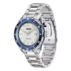 BOSS herenhorloge 1514212 42mm edelstaal blauwe wijzerplaat chronograaf