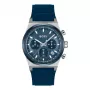 BOSS herenhorloge 1514243 41mm RVS blauwe wijzerplaat chronograaf