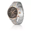 BOSS herenhorloge 1514252 44mm quartz chronograaf roestvrij staal siliconen zwart