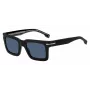 BOSS SUNGLASSES BOSS MAN BOSS1501SINA Rechthoekig acetaat montuur 51/22/145 mm Zwart/Grijs