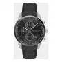 BOSS herenhorloge 1514224 (44,5 mm) quartz chronograaf blauwe wijzerplaat bruine leren band