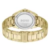 BOSS dameshorloge 1502714 quartz analoog horloge 38mm RVS zilver