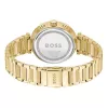 BOSS dameshorloge 1502775 quartz analoog 36mm roestvrij staal mesh zilver