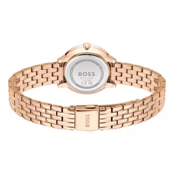 BOSS dameshorloge 1502820 quartz horloge 28mm roestvrij staal mesh zilver