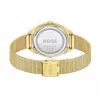BOSS dames Purity quartz horloge 1502669 37mm zilver staal mesh