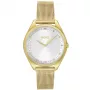 BOSS dames Purity quartz horloge 1502669 37mm zilver staal mesh