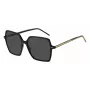 BOSS Dames zonnebril BOSS1524S807 Havana acetaat Grijs verloop 57mm