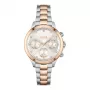 BOSS dames horloge 1502564 38mm roestvrijstalen Milanese mesh-armband zilverkleurig