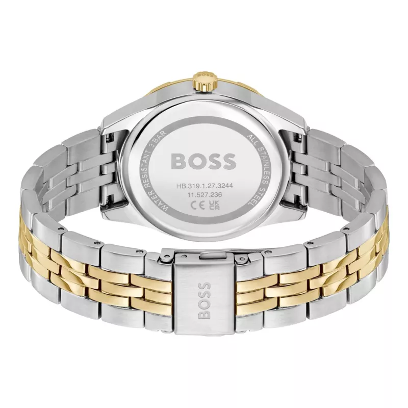 BOSS dameshorloge 1502700 36mm zilver RVS quartz