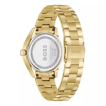 BOSS dameshorloge 1502745 38mm roségoud RVS