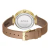 BOSS dameshorloge 1502772 36mm edelstaal quartz analoog zilver