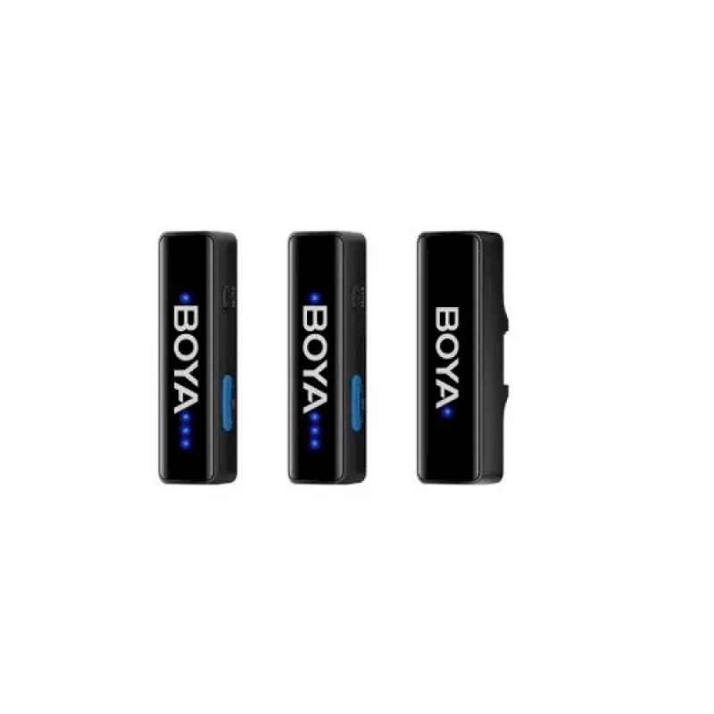 BOYA BOYALINK-2-C2 draadloos dual-kanaals microfoonsysteem met USB-C- en 3,5-mm-uitgang