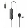 BOYA BY-M1S omnidirectionele lavalier-microfoon, 3,5mm-aansluiting, zwart
