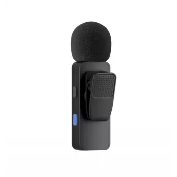 BOYA BY-V4 draadloos microfoonsysteem 2,4GHz met 4 zenders en 1 ontvanger (3,5mm connector) zwart