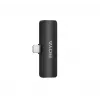 BOYA BY-V4D draadloos microfoonsysteem met 4 zenders en 1 Lightning-ontvanger (zwart)