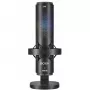 BOYA K9 kabelgebonden condensatormicrofoon, omnidirectioneel, ruisonderdrukking, realtime monitoring, USB-A/USB-C, zwart