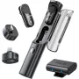 BOYA Magic-02 draadloze microfoonheadset 2,4GHz USB-C/Lightning/3,5mm zwart