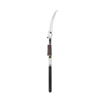 BRADAS V-SERIES opvouwbare telescopische tuinzaag met haak 87-250cm