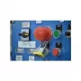 Brady 130820 drukknop-vergrendelingsinrichting - rood, 30,5 mm
