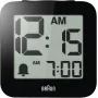 Braun BC 25 BP Zwarte kwartsklok met spraakmelding (67711)