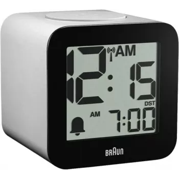 Braun BC 25 WP-DCF Witte radiografische wekker met spraakuitvoer (60076)