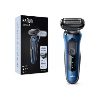 Braun Series 61 - B1000s elektrisch scheerapparaat nat & droog blauw