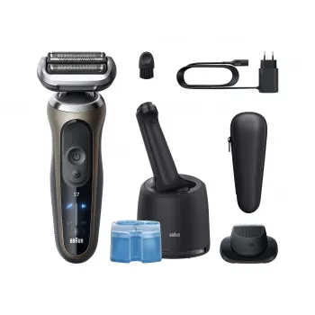 Braun Series 7 72-C7200cc elektrische scheerapparaat met SensoFlex en SmartCare Center, Braun