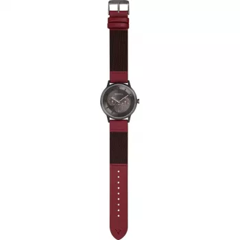 Breil herenhorloge TW1737 35mm RVS quartz analoog zwarte wijzerplaat zilveren band