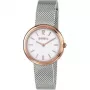 BREIL TW1777 dames quartz horloge 35mm zilver edelstaal mesh band