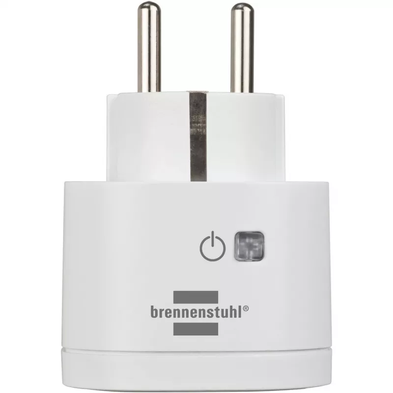 Brennenstuhl Connect WiFi Smart Plug WA 3600 XS02, wit, spraakbesturing, timer, app