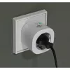 Brennenstuhl Connect WiFi Smart Plug WA 3600 XS02, wit, spraakbesturing, timer, app