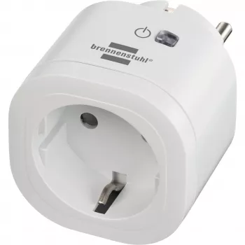 Brennenstuhl Connect WiFi Smart Plug WA 3600 XS02, wit, spraakbesturing, timer, app