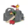 BRIO World kraan & bergtunnel houten spoorweg-set