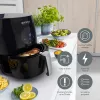Brock AFD 3502 BK heteluchtfriteuse 3,5L 1200W zwart