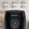Brock AFD 3502 BK heteluchtfriteuse 3,5L 1200W zwart