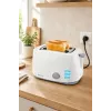 Brock BT 1002 WH toaster 800W, wit