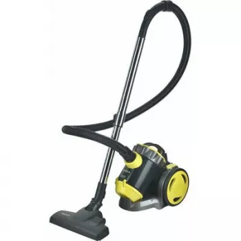 Brock BVC 8056 YT cycloon stofzuiger zonder zak 800W zwart/geel